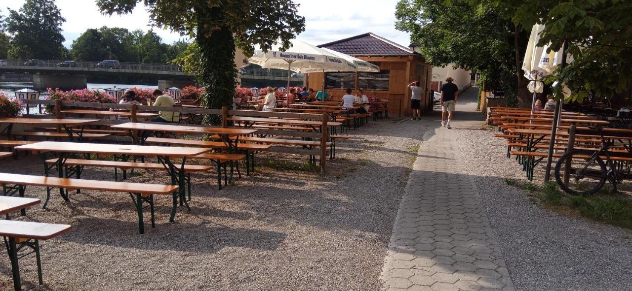 Grosses Zimmer Bad Kueche Wohnzimmer Terasse Garten Zentral Ruhig Landsberg am Lech Exterior photo